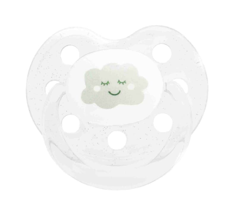 Sucette 0-6 Mois Nuage, le biberon français transparent 4x8,5x15 per — vue 1 sur 3