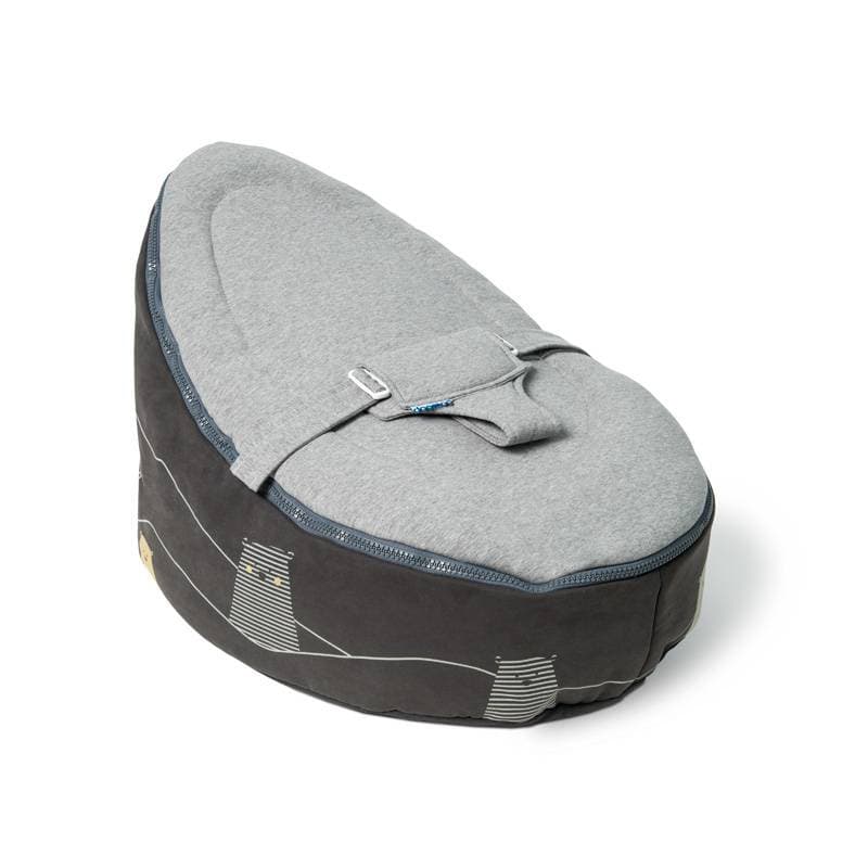 Doomoo Nid New Generation Bear Grey, babymoov — vue 3 sur 4