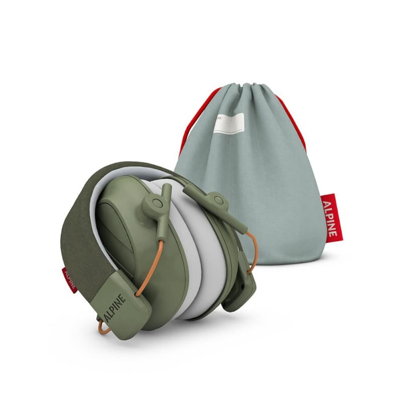 Casque Antibruit Enfant Muffy - Vert, protections auditives - casque anti bruit alpine 12cm x 10,5cm x 12,5cm — vue 2 sur 3