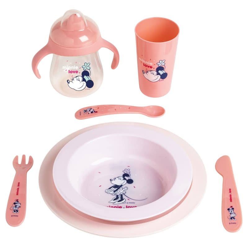 Lot de 3 Couverts - Std, minnie confettis disney — vue 3 sur 3