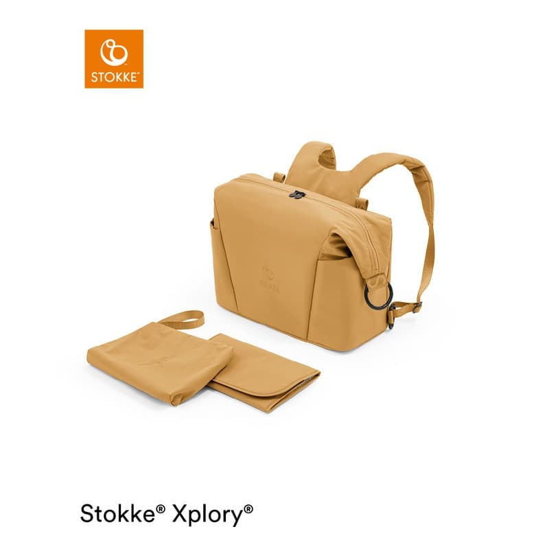 Xplory X Changing Bag Goldyell, stokke golden yellow — vue 4 sur 4