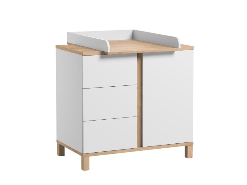 Plan a Langer Altitude Blanc Bois, 59x77x10cm blanc/bois