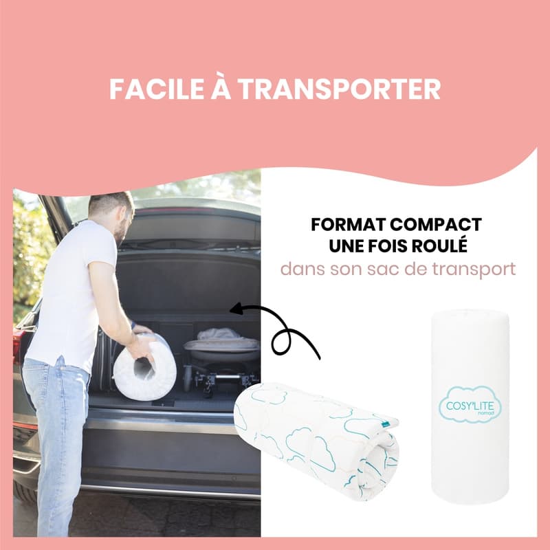 Cosy'lite Nomad, babymoov france blanc — vue 1 sur 5