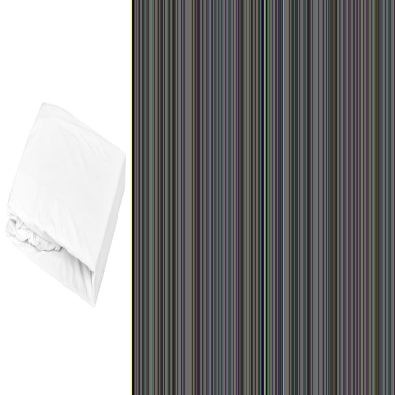 Drap-housse Jersey 40x80 Cm Blanc, drap housse fee moi dormir blanc 40x80 cm