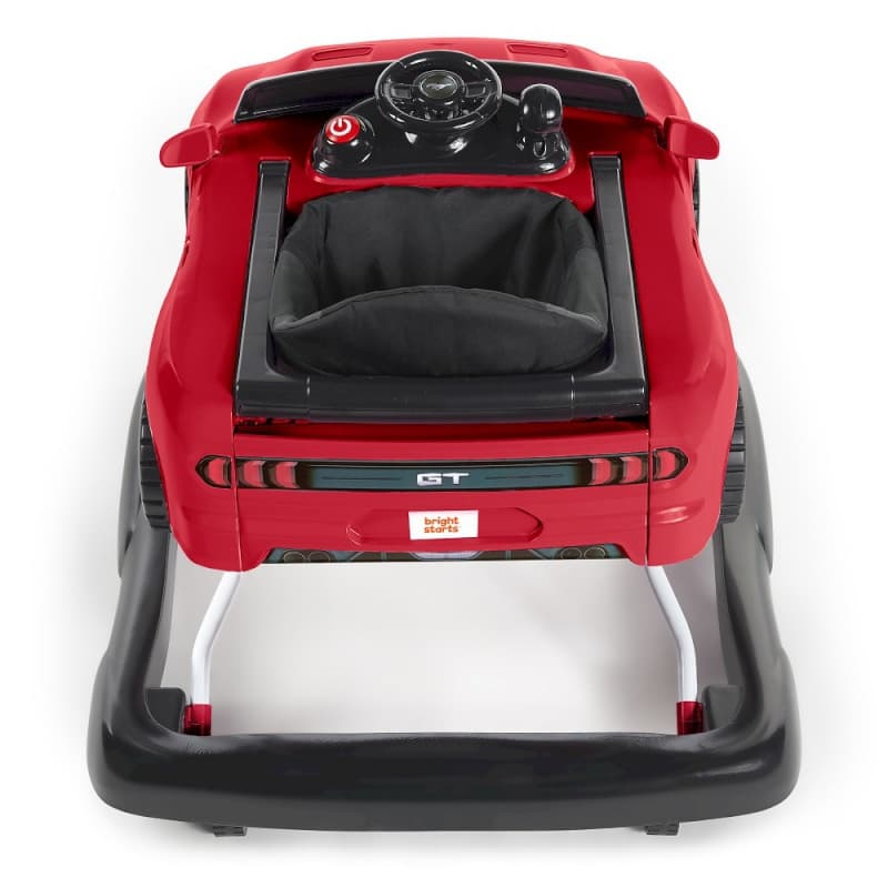 Trotteur 3 en 1 - Ford Mustange Rouge, ford rouge — vue 3 sur 5