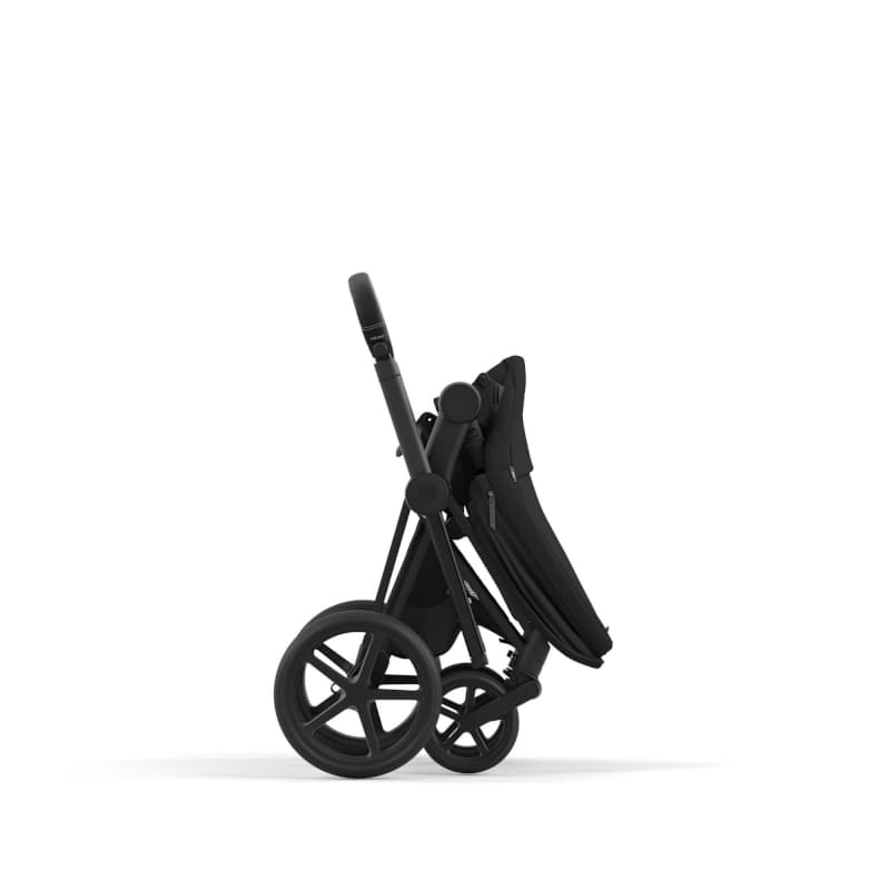 Priam 2022 Chassis Matt Black, cybex platinum 2022 — vue 3 sur 5
