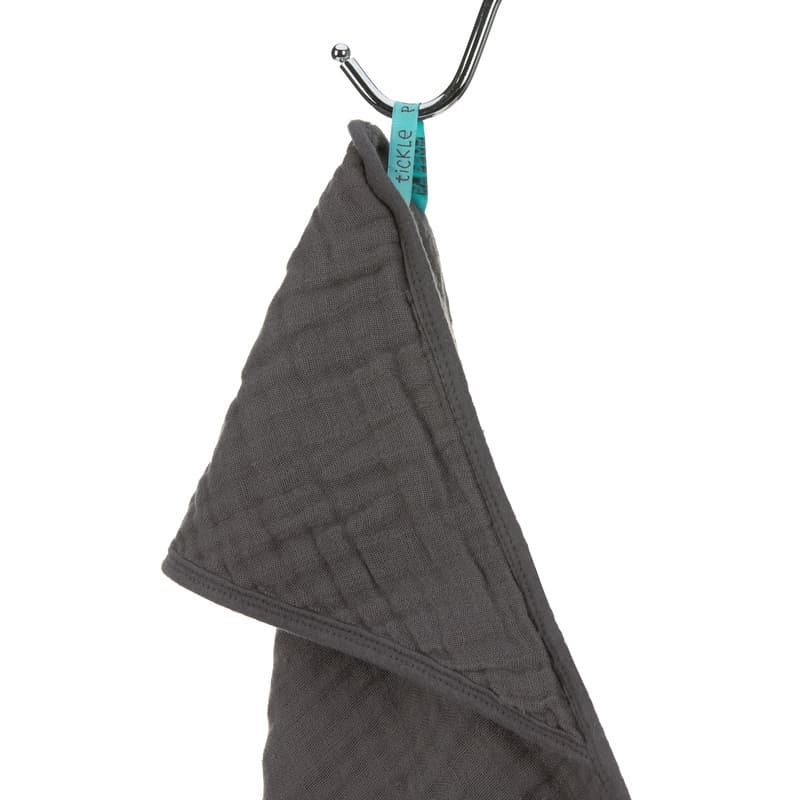 Cape de Bain en Mousseline Anthracite, lässig anthracite — vue 2 sur 2