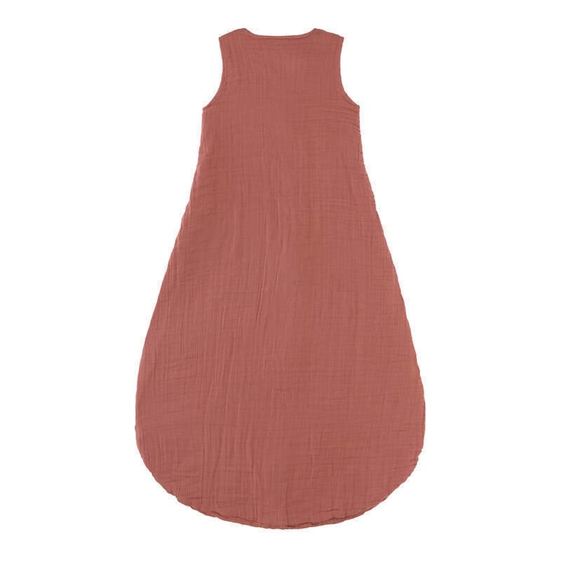 Gigoteuse en Mousseline Gots Bois de Rose, 50/56, 0-2 Mois, Edition Toute Saiso, lässig rose — vue 1 sur 5