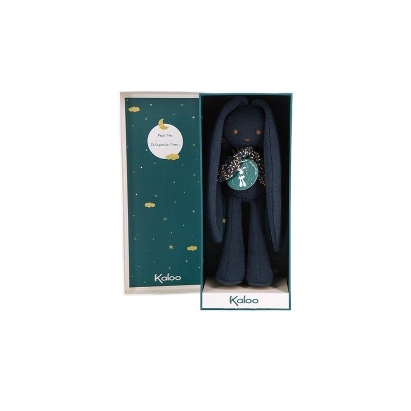 Pantin Lapin Bleu Nuit Small, lapinoo kaloo 2024 — vue 3 sur 5