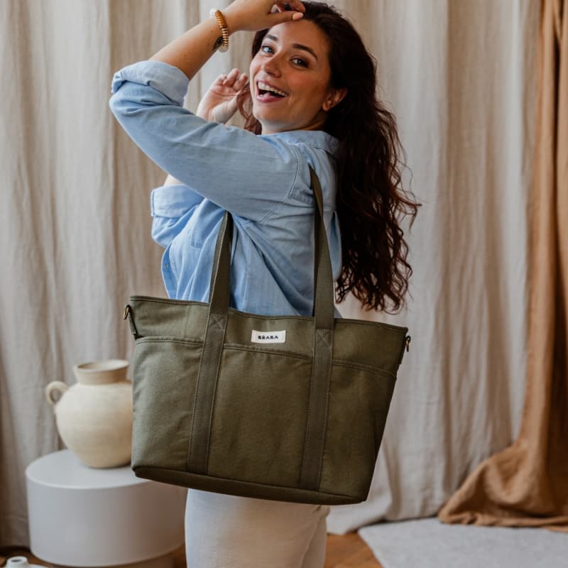 Sac Madrid, kaki beaba — vue 4 sur 6