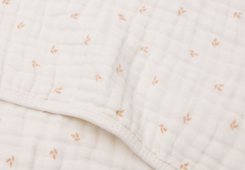 Couverture Berceau Gaze de Coton, moonstone 75x100cm harvest e-24 — vue 3 sur 5
