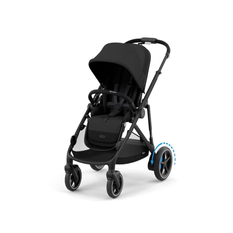 Poussette Egazelle Blk, moon black gold cybex 06-24