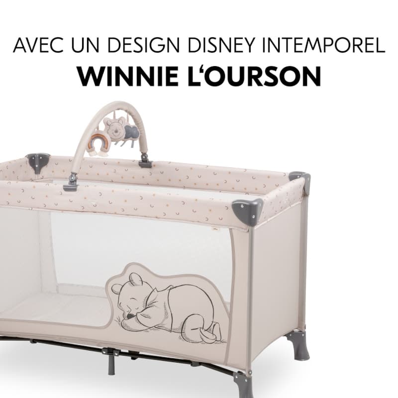 Dream N Play Go Pooh Rainbow Beige, lit parapluie - p-24 e-24 — vue 4 sur 5
