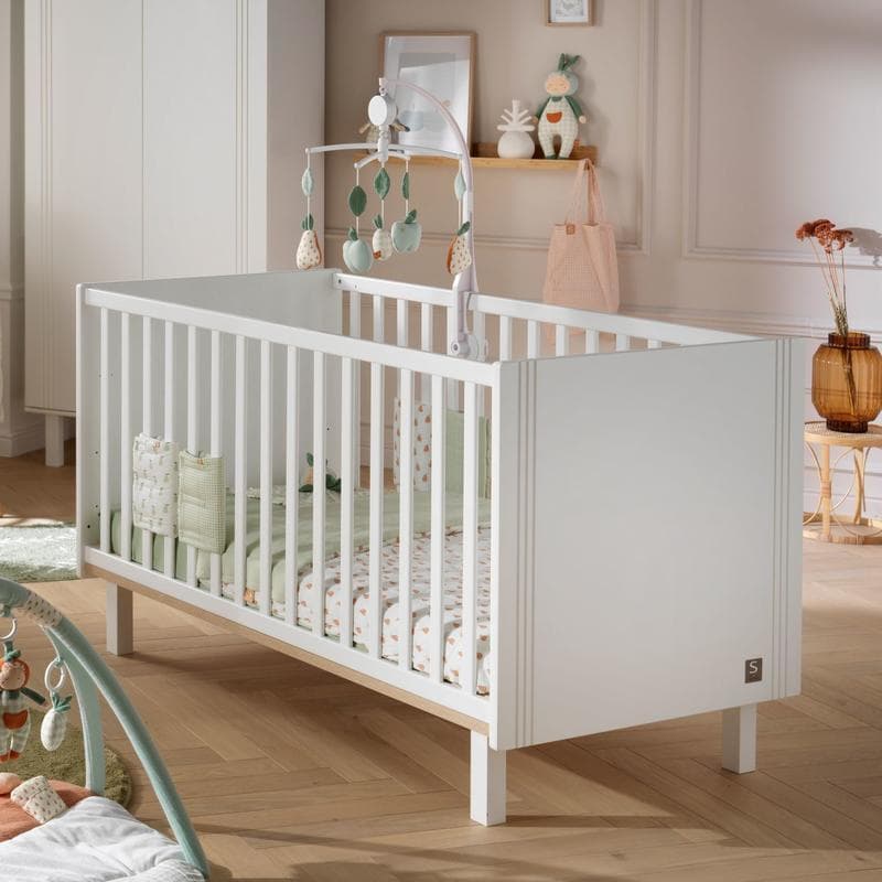 Little Big Bed 140x70 Eleonore Blanc, eleonore blanche meuble — vue 2 sur 3