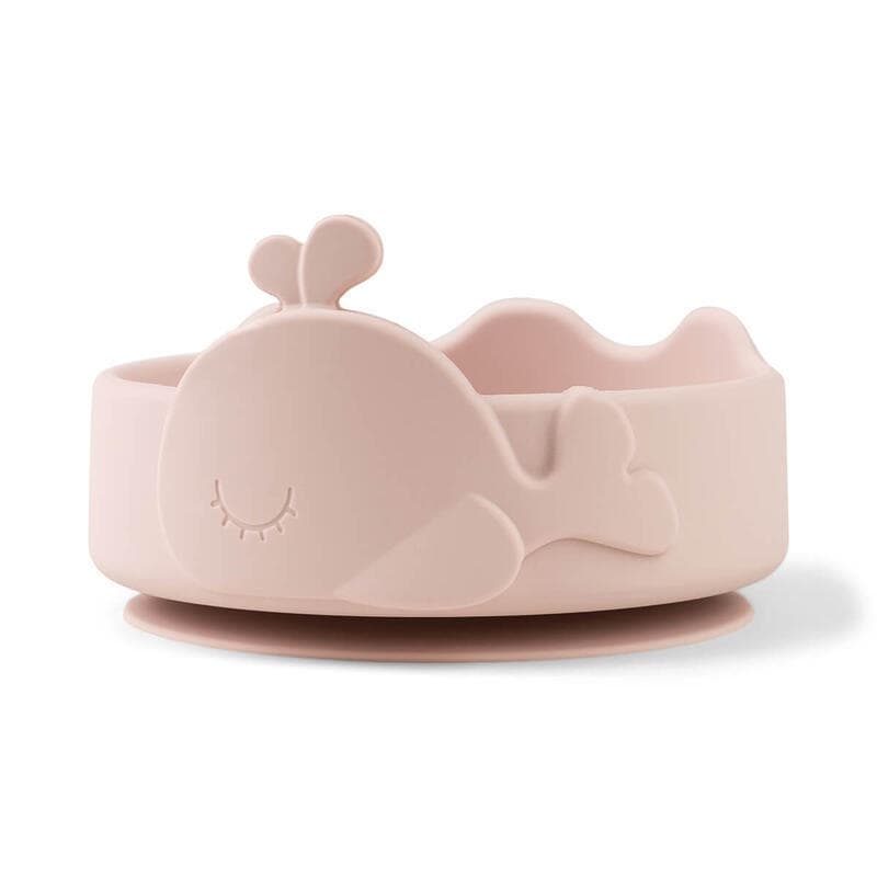 Bol Ventouse et Cuillere Sili Wally, rose done by deer news feb 2023 — vue 3 sur 5