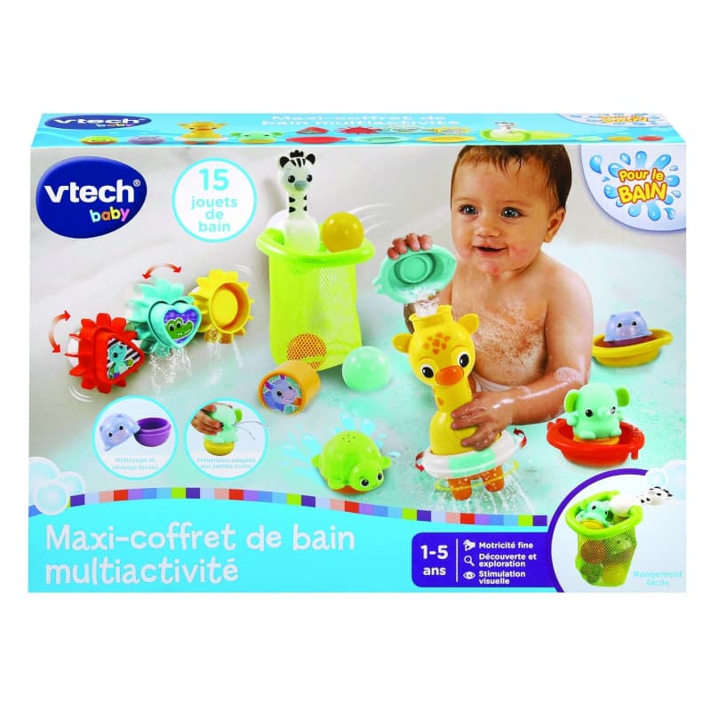 Maxi -coffret de Bain Multiactivit, vtech baby multicolore vtech — vue 2 sur 2