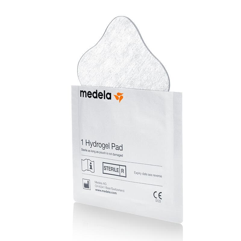 Compresses Hydrogel (boite de 4), transparent medela h-24