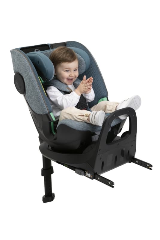 Bi-seat I-size Air sans Base, teal melange 24-03 — vue 4 sur 4