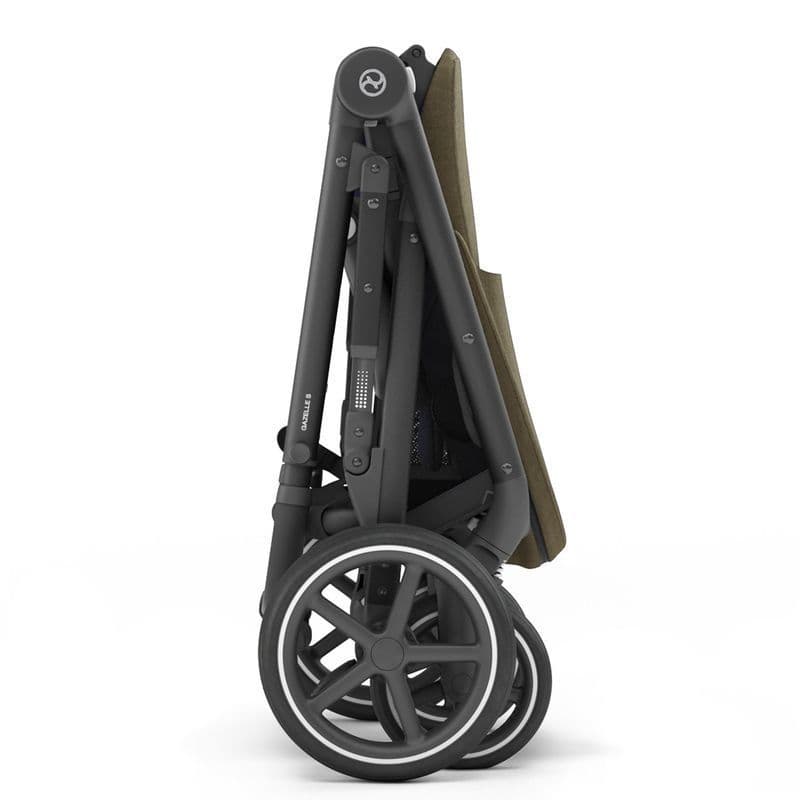 Poussette Gazelle S Blk Classic Beige, gold 2021 — vue 5 sur 5
