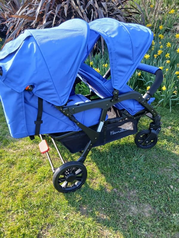 Poussette 4 Places Lidoo Lite, artic blue familidoo — vue 10 sur 10