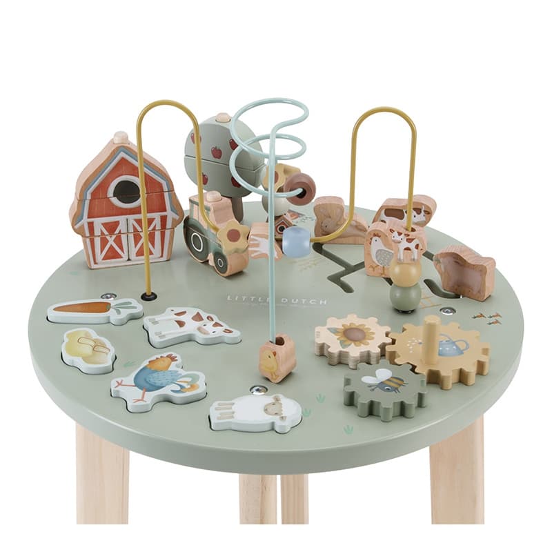 Table Activites en Bois Fsc, 12m+ little farm little dutch 05-24 — vue 2 sur 5
