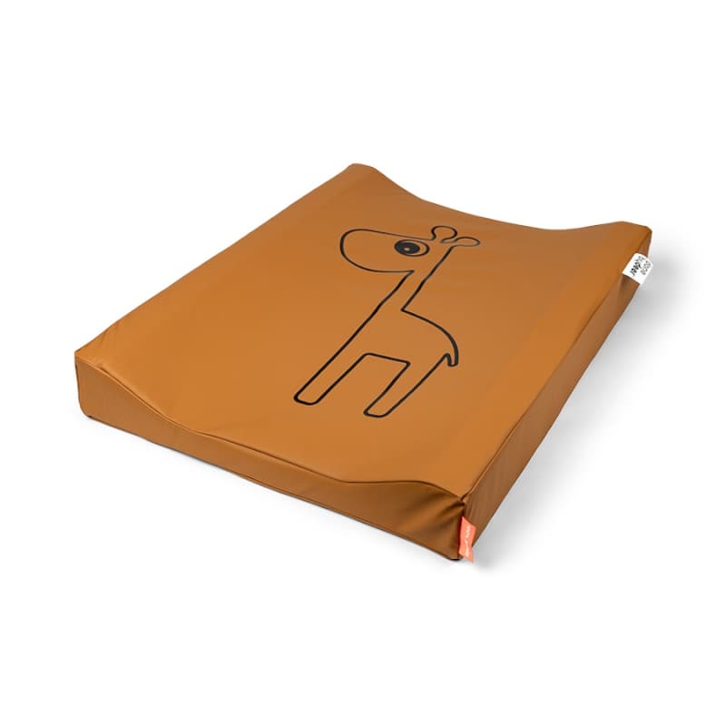 Matelas a Langer Easy Wipe Raffi, raffi moutarde