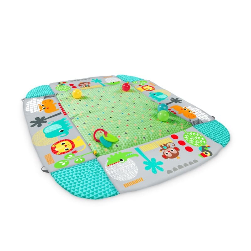 Tapis d'Eveil 5-en-1 a Balles Classique, bright starts multicolore — vue 3 sur 4