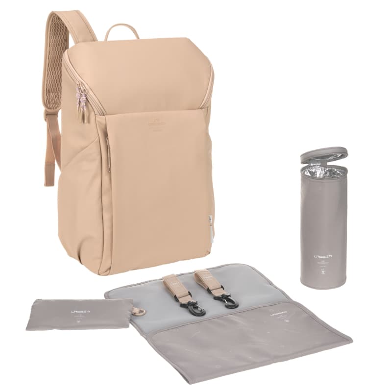 Sac a Dos Slender Up Camel, lässig camel p-24 — vue 3 sur 5