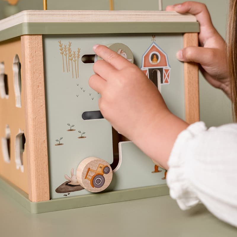 Cube Activites en Bois Fsc, 18m+ little farm little dutch 05-24 — vue 5 sur 5