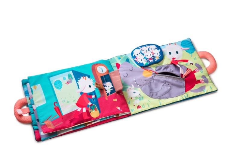 Livre le Loup et les 7 Chevreaux, multicolore h-18 — vue 2 sur 4