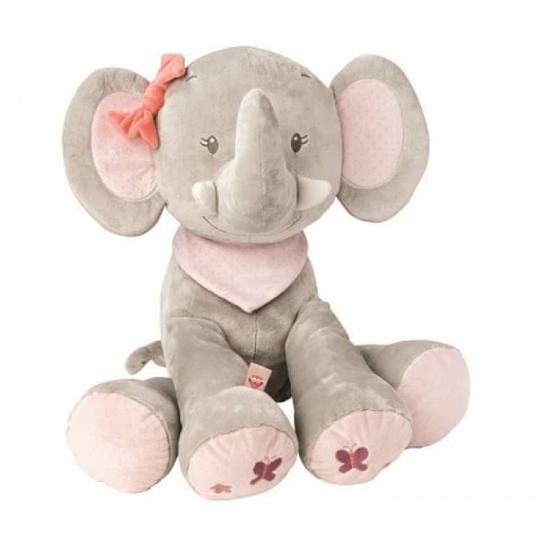 Elephant Mega 75 Cm, adel&valentine nattou rose h-19