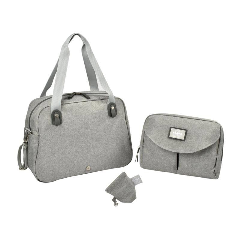 Sac a Langer Geneve Ii Gris Chine, sorties beaba gris chine — vue 2 sur 4