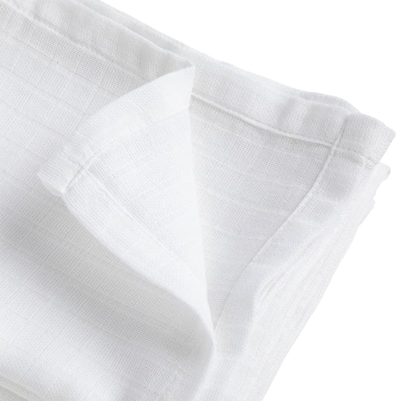 Lot de 4 Langes Bio, blanc babycalin blanc 50 x70 cm 2022 — vue 1 sur 2