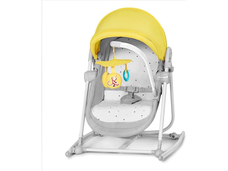 Transat 5 en 1 Unimo Yellow, kinderkraft — vue 1 sur 4