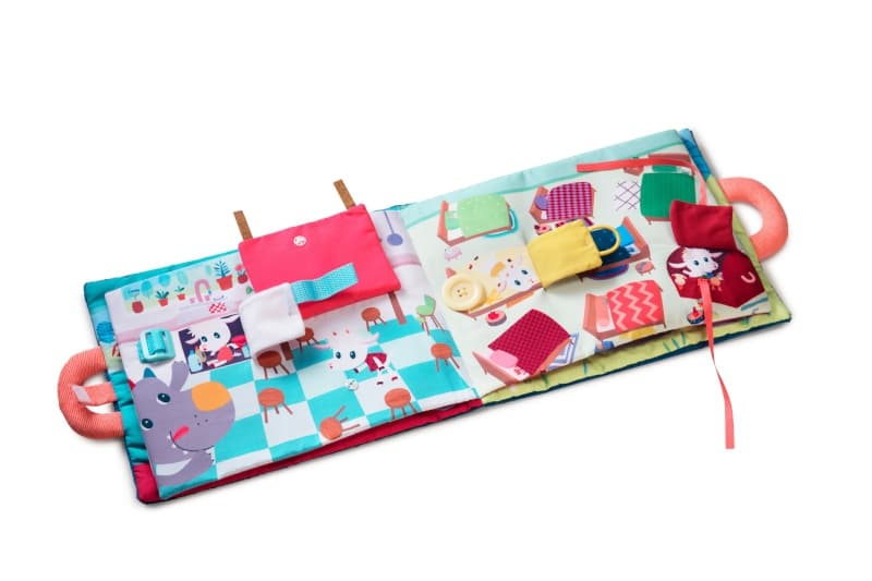 Livre le Loup et les 7 Chevreaux, multicolore h-18 — vue 3 sur 4