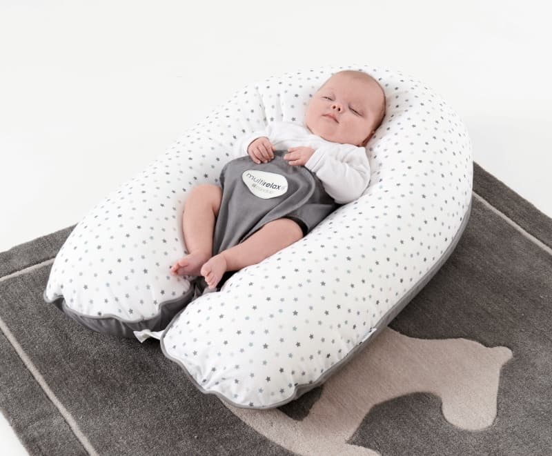 Multirelax Polyester Coton Gris/etoiles, candide — vue 3 sur 3