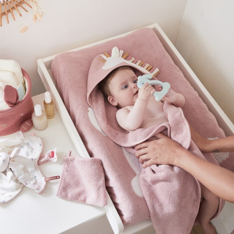 L&j Set de Bain Eponge, rose clair permanent — vue 4 sur 4
