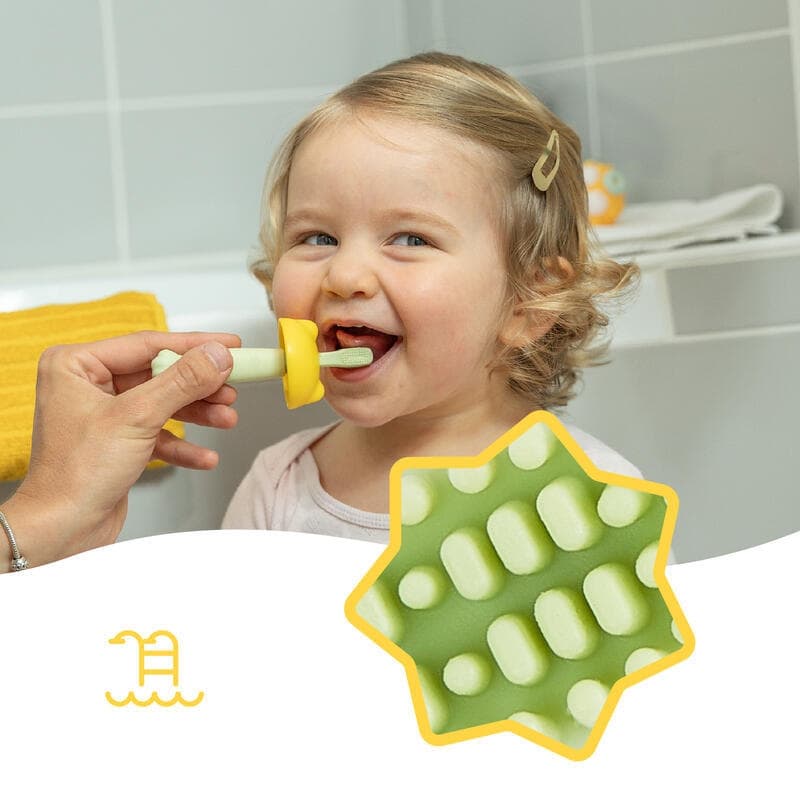 Brosse a Dents Evolutive en Silicone, badabulle 25/01 — vue 3 sur 4