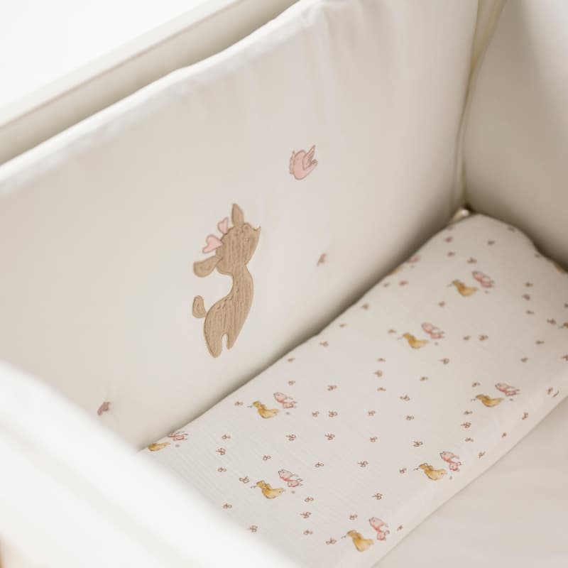 Tour de Lit Velours, blanc 180cm fanfan nattou 25/07 — vue 3 sur 5