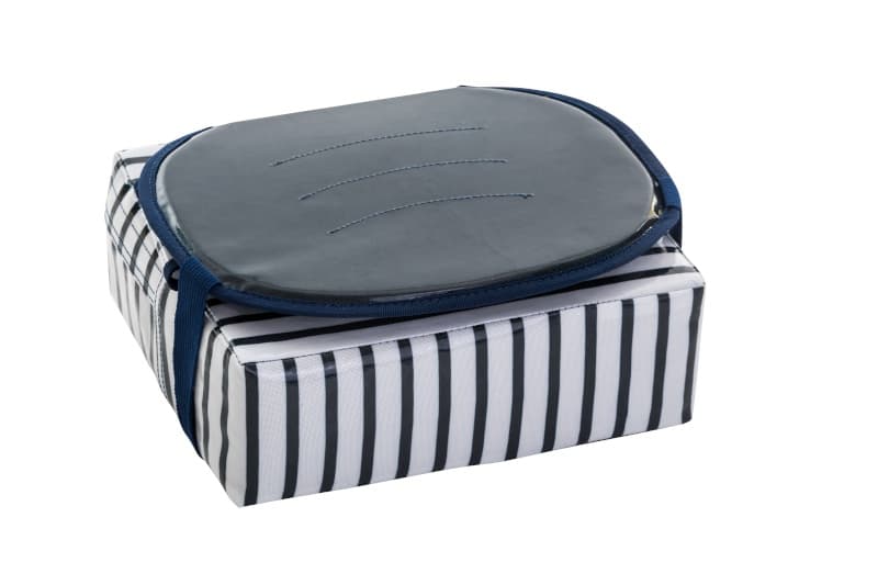 Rehausseur Easy Up Raye Bleu, babytolove bleu — vue 3 sur 4