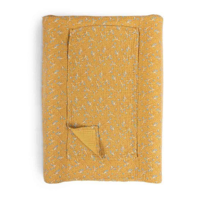 Matelas a Langer, trois petits lapins ocre 0x50x70xcm p-e-a-h — vue 2 sur 3