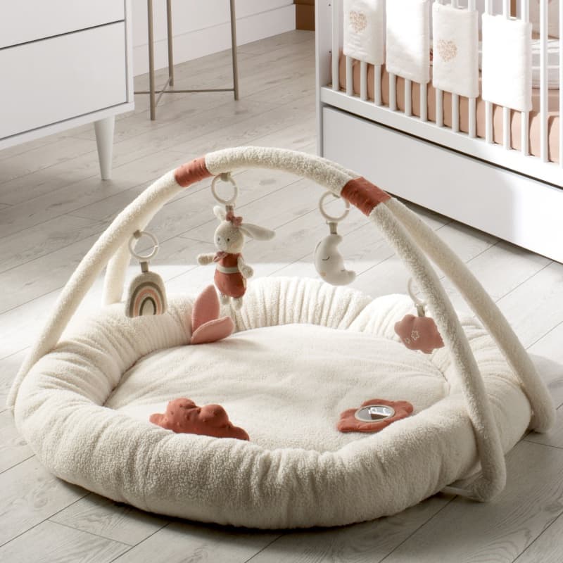 Tapis d'Eveil avec Arches, petit coeur sauthon 25/02 — vue 1 sur 2