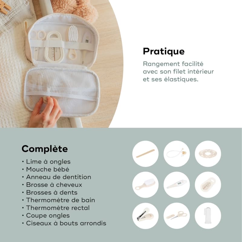 Trousse de Soin, sable babymoov — vue 5 sur 5