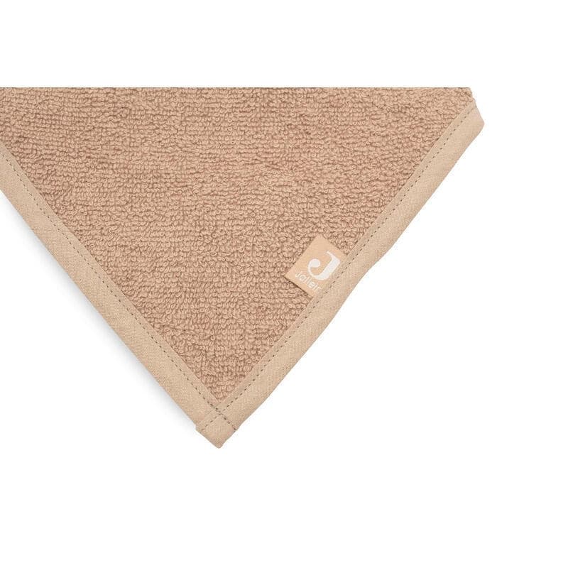 Bavoir Bandana Eponge X2, biscuit basics h-23 — vue 3 sur 5