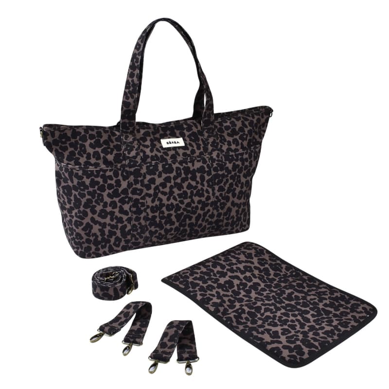 Sac Madrid Xxl, leopard beaba — vue 3 sur 5
