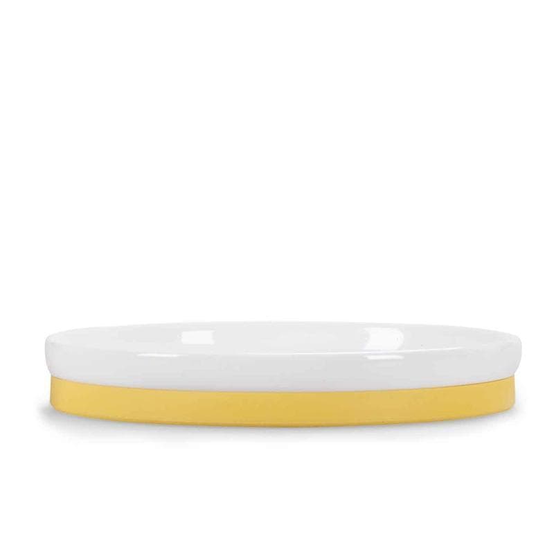 Set Vaisselle Porcelaine, trois petits lapins blanc/ocre 0x19x7,5xcm p-e-a-h — vue 1 sur 5
