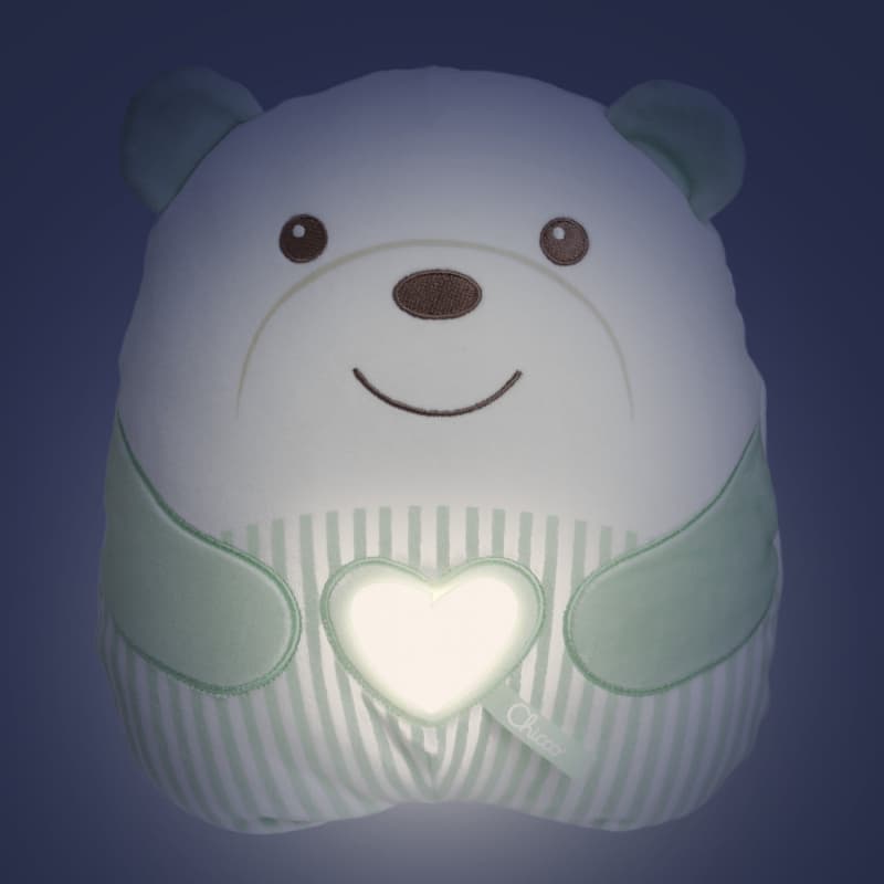 Peluche Tendre Ourson, vert chicco 25/02 — vue 3 sur 5