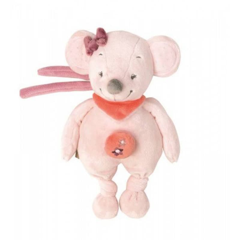 Mini Musical Souris, adel&valentine nattou rose h-19