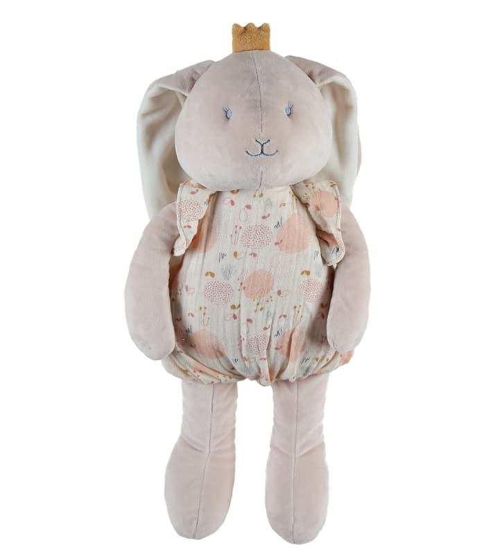 L&j Pili Peluche Medium Veloudoux, lina joy noukies beige 40 cm permanent — vue 3 sur 5