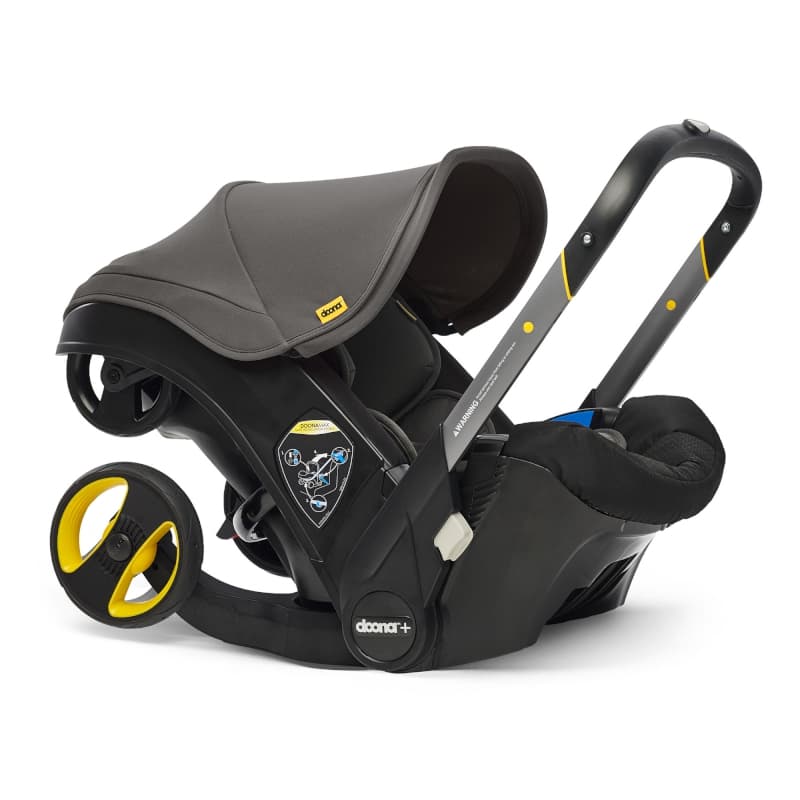 Doona+ Siege Auto/poussette 2 en 1, siege auto et poussette 2 en 1 doona grey hound / gris — vue 3 sur 5